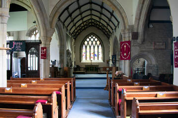 Picture of inside church